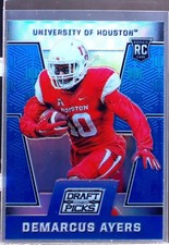 2016 Prizm Collegiate Draft Picks Demarcus Ayers Prizms Blue RC #159 Cougars