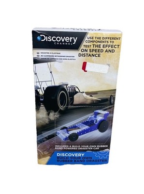Discovery Channel Gummiband Dragster Science Kit Lernen unbenutzt komplett Kinder