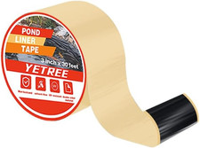 Pond Liner Tape - 3" X 30' Double Sided Butyl Adhesive Pond Liner Tape, Strong P