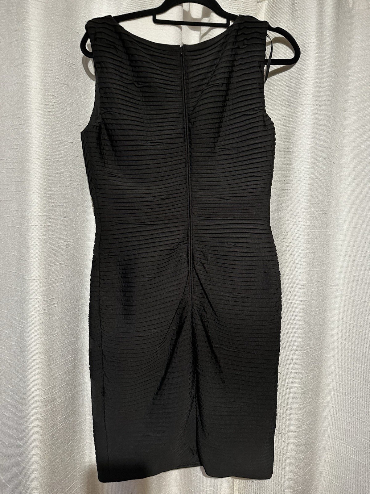 Tadashi Shoji Dress Women Medium Black Bandage Criss Cross Classic Bodycon