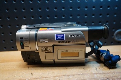 (G) Sony Handycam Vision CCD-TRV37 Video8 Camcorder Bad Screen
