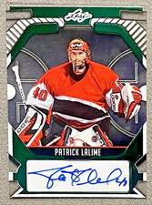 2025 Leaf Metal Legends Patrick LaLime Auto PETG Green Ottawa Senators #6/6