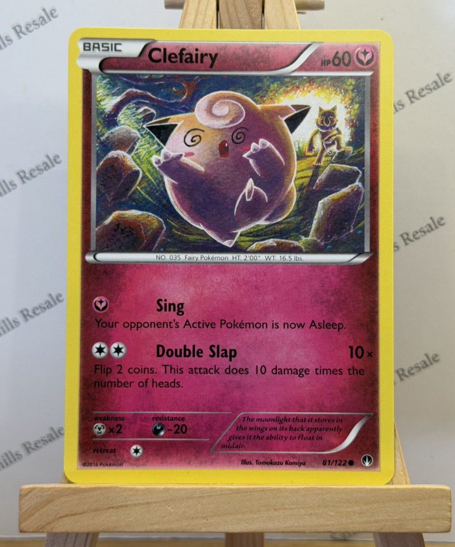 Pokemon TCG * Clefairy * 81/122 * Breakpoint * Common * 2016