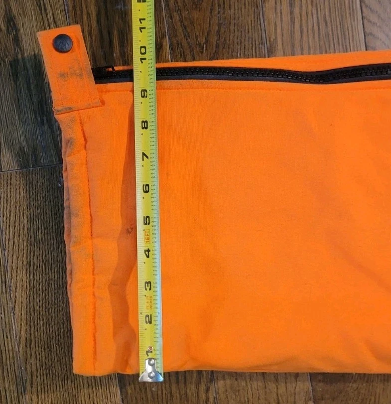 Redhead Blaze Orange Insulated Hunting Cover Alls Size Medium - Image 4 of 4