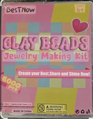 Clay Beads  jewelry making kit