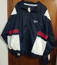  NWT Vintage Mid 90s Reebok Windbreaker Track Suit Jacket Pants Set Mens XL