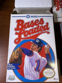 Bases Loaded (Nintendo Entertainment System, 1988) - NES CIB Complete In Box