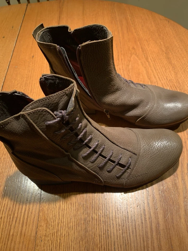 Fly London ботильоны оливковый размер US11 EU44 - Изображение 3 из 4