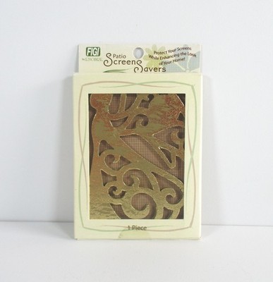 FIGI Patio Screen Savers 1 Gold Angel Flying, New in Package