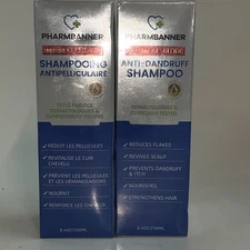 Pharmbanner Selenium Sulfide Anti Dandruff Shampoo 8.4 oz Exp 2028 Two Pack