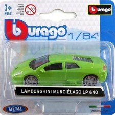 Bburago 164 Lamborghini Murcielago Lp 640 Coupe Green European Import Diecast