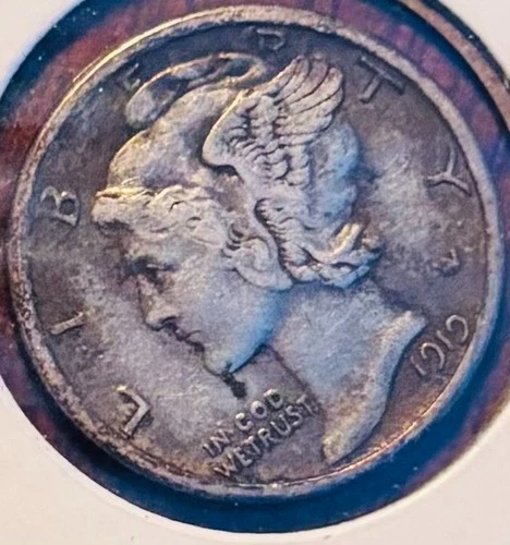 1919 S Mercury Dime - Very Fine Condition