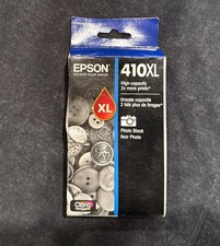 Brand New Official Epson 410XL Photo Black Ink Cartridge Fast Shipping