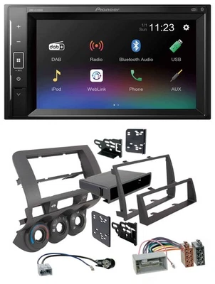 Pioneer DAB MP3 2DIN Bluetooth USB Autoradio für Honda Fit 06-07 nur US-Importe - Bild 1 von 4