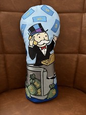 Bettinardi X Monopoly Golf Driver Headcover Blue Money NEW!