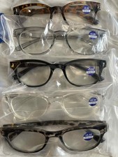 Blue Light Blocking Reading Glasses 3.50 5pack - Anti Eye Strain Readers