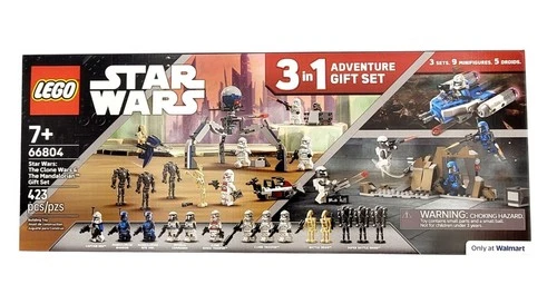 LEGO Star Wars 66804 The Clone Wars & The Mandalorian Gift Set New Sealed