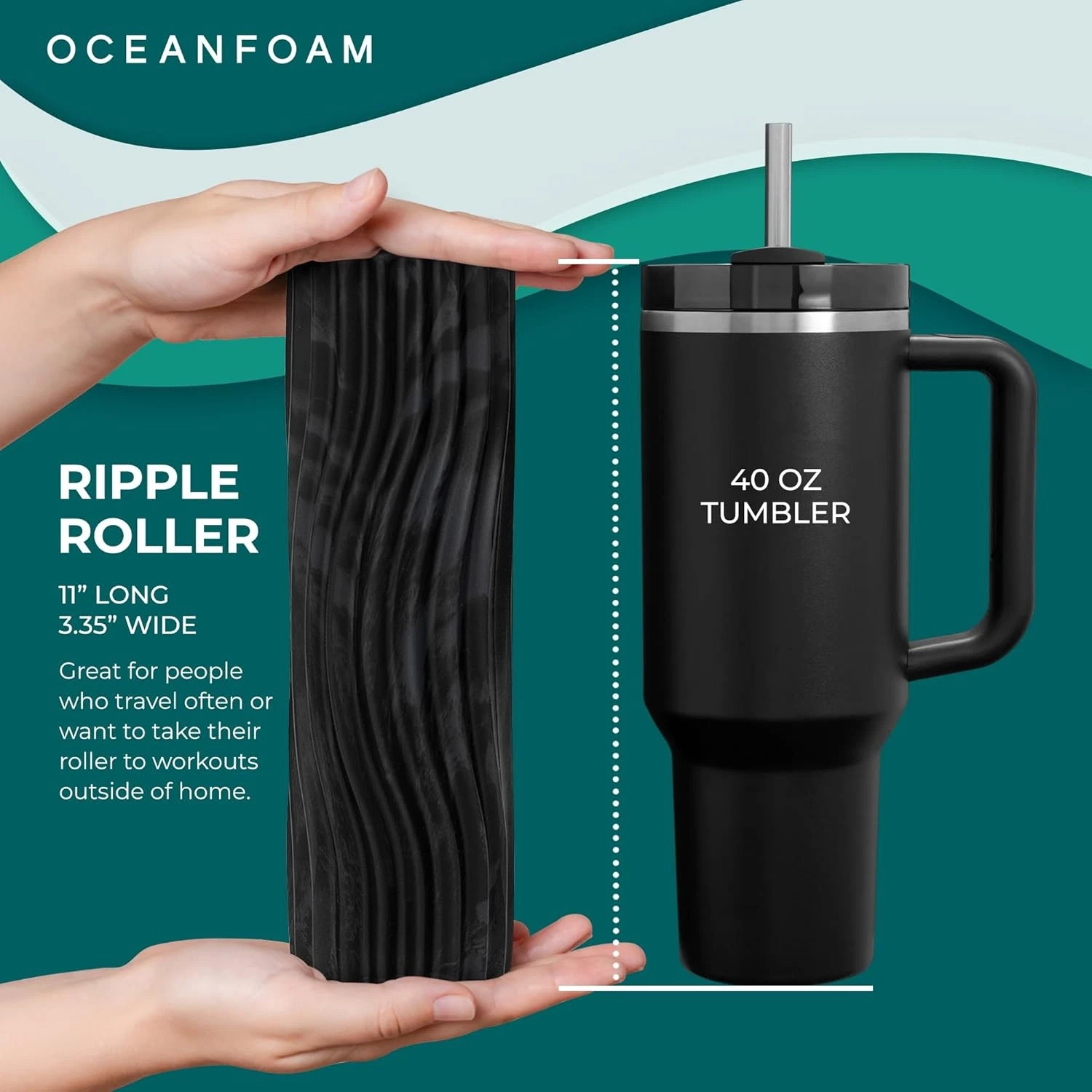 Foam Roller 11 Massage Deep Tissue Physical Therapy Back Pain