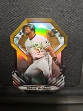 2022 Topps Series One 1 Frank Thomas Diamond Greats Die-Cuts Black /299 DGDC-9
