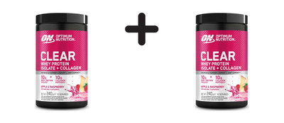 2 x Optimum Nutrition Clear Whey Protein Isolate + Collagen (89,56 EUR/kg)