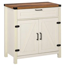 Kitchen Sideboard Buffet Pantry with Storage Adjustable Shelf for Living Room