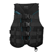 Women's Superlite USCG Life Vest, Black and Turquoise M