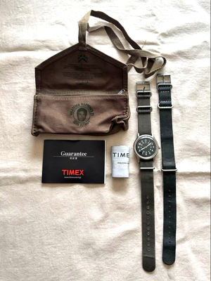 Nigel Cabourn Timex NAM Watch Camper Base Collaboration Nigel Cabourn Timex NAM Watch Camper Base Collaboration