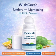 WishCare Underarm Lightening Roll On Serum 50ml Dark Underarm Brightening Care