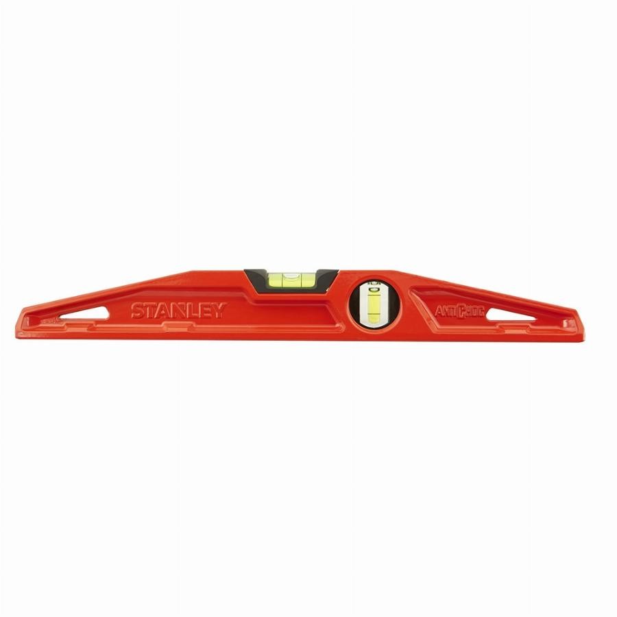 Niveau trapèze STANLEY 80 cm en aluminium antichoc avec semelle usinée 1-42-315
