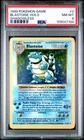 1999 POKEMON BASE SET SHADOWLESS #2 BLASTOISE-HOLO PSA 8