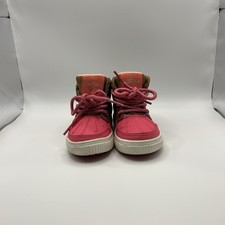 OshKosh B'gosh Pink And brown Girls Size 5 Faux Fur Winter Snow Duck Boots