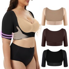 Plus Size Arm Compression Sleeves Lipo Upper Arm Shaper Post Surgery Slimmer Arm