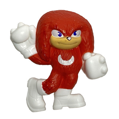 Sonic Hedgehog Toy Figurine 2024 Knuckles Echidna Red McDonald's Happy Meal   x