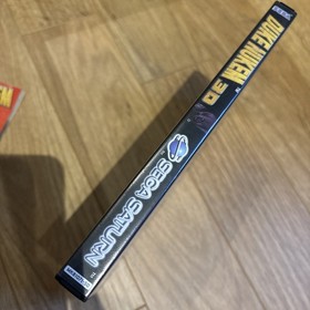 Duke Nukem 3D Sega Saturn Game Complete PAL Boxed with Manual