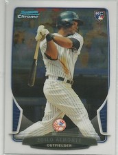 Zoilo Almonte Atlanta Braves 2013 Bowman Chrome Draft Rookie Card