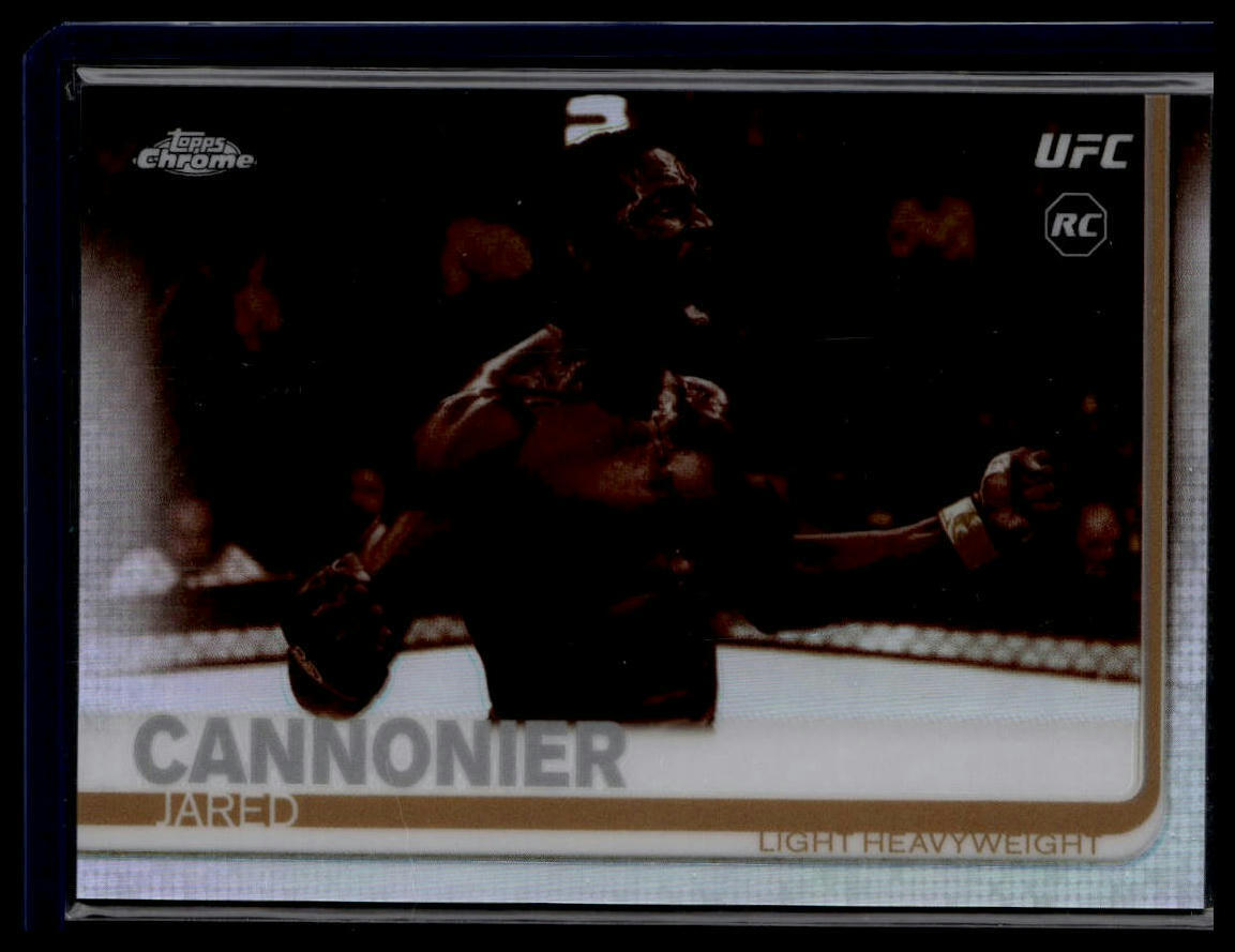 2019 Topps Chrome UFC #98 Jared Cannonier RC