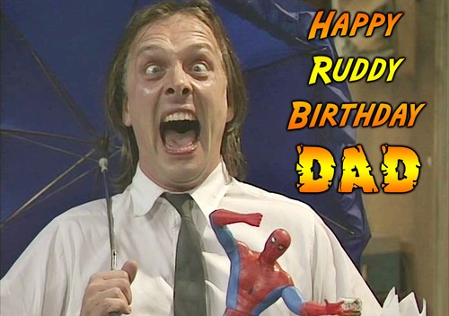BOTTOM tv Ade Edmondson Rik Mayall PERSONALISED Happy MY Birthday SPOOF Card - Picture 4 of 14