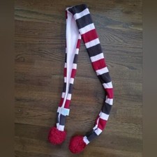 GYMBOREE Girls pink/red/chocolate striped scarf