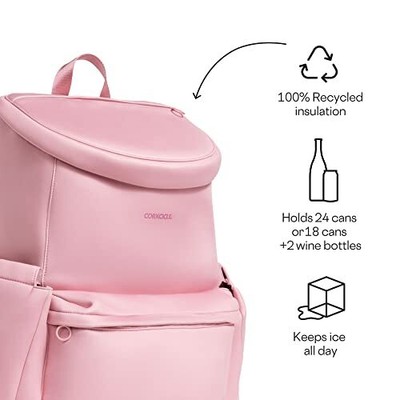 Corkcicle Pink Cooler Backpack Corkcicle Lotus Backpack  display picture 3