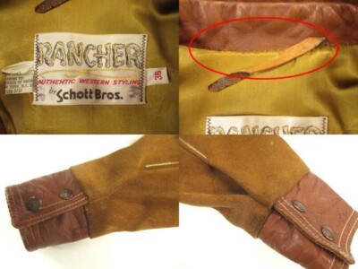 Schott 70s Rancher Suede Jacket Western Vintage Brown Size 36 | eBay