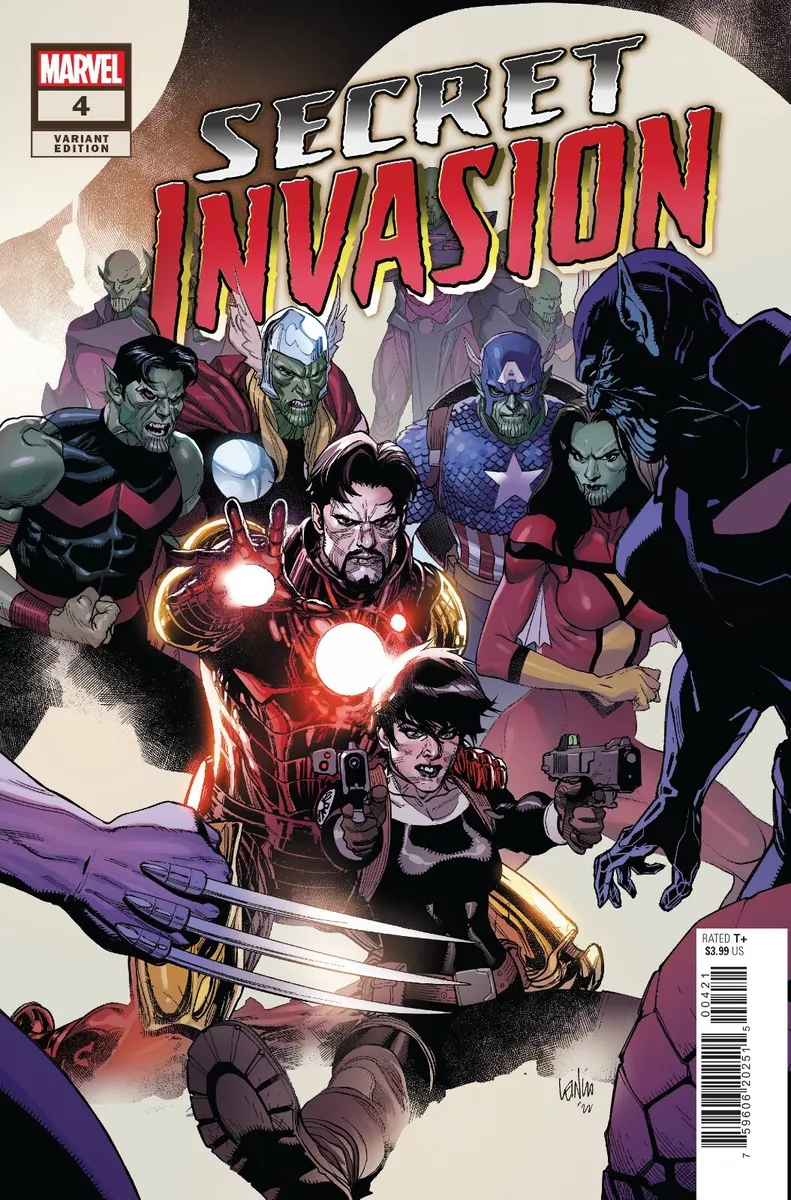 Secret Invasion #4 Yu Variant Marvel Comics 2023 NM+