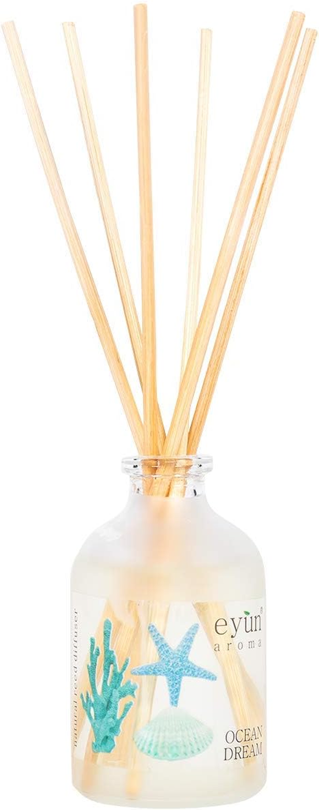 Reed Diffuser Set - Ocean Dream Aromatherapy Essential Oil Diffuser - Natural Sc