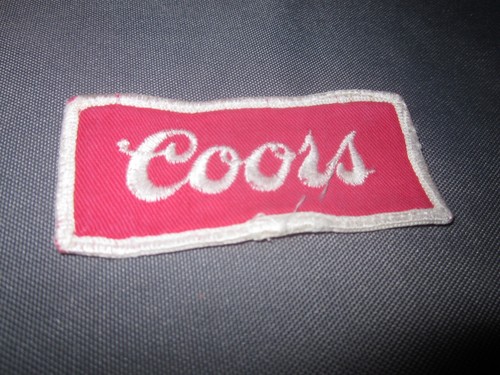 Vintage 70's COORS Beer Uniform PATCH
