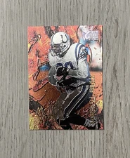 1996 NFL Fleer Molten Metal | Marshall Faulk | #5 | Indianapolis Colts