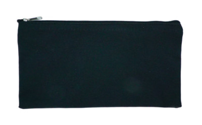 Black Makeup Bag Cosmetic Pouch Toiletry Bag Bank Document Holder Travel Carry