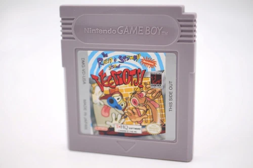 Ren & Stimpy Show: Veediots Nintendo Game Boy  Cart Tested Authent!