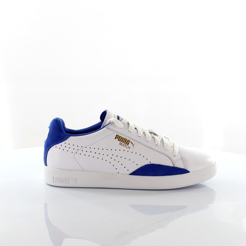 white puma match trainers
