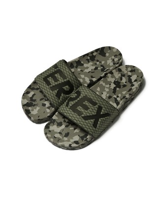 adidas khaki slippers