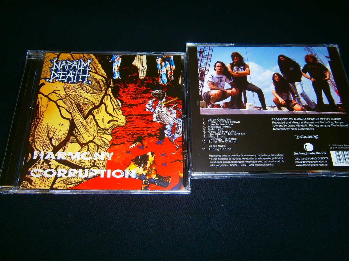 洋楽 NAPALM DEATH NAPALM DEATH - Harmony Corruption (PHD Exclusive) - LP