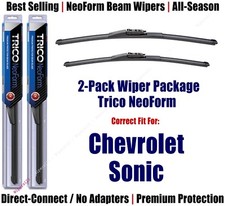 2-Pack Super-Premium NeoForm Wipers fit 2012+ Chevrolet Sonic - 162613/1515